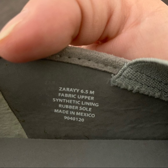 Steve Madden Zarayy Gray skate shoe size 6.5 - Picture 7 of 9